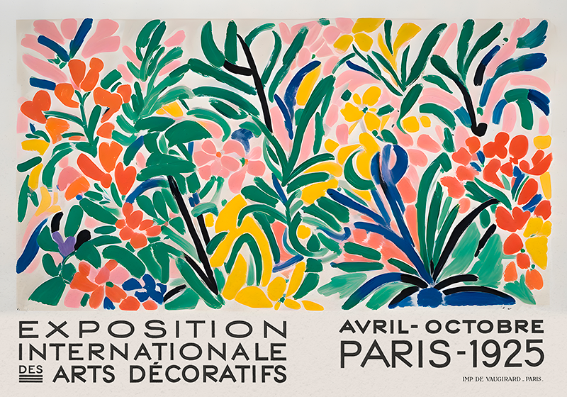 Affiche art exposition d'art naturaliste - TenStickers