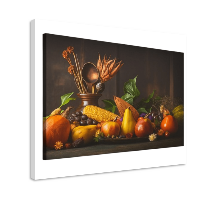 Tableau cuisine conception de fruits rustiques - TenStickers