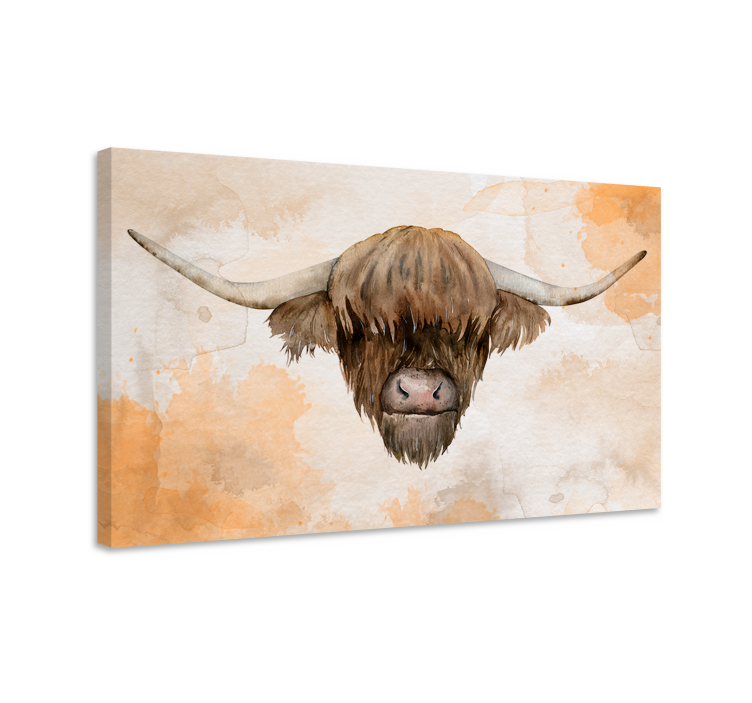 Tableau animal Bétail des highlands - TenStickers
