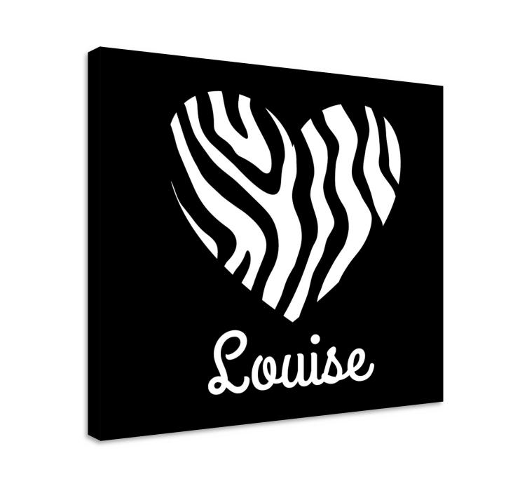 Tableau Coeur personnalisé - TenStickers