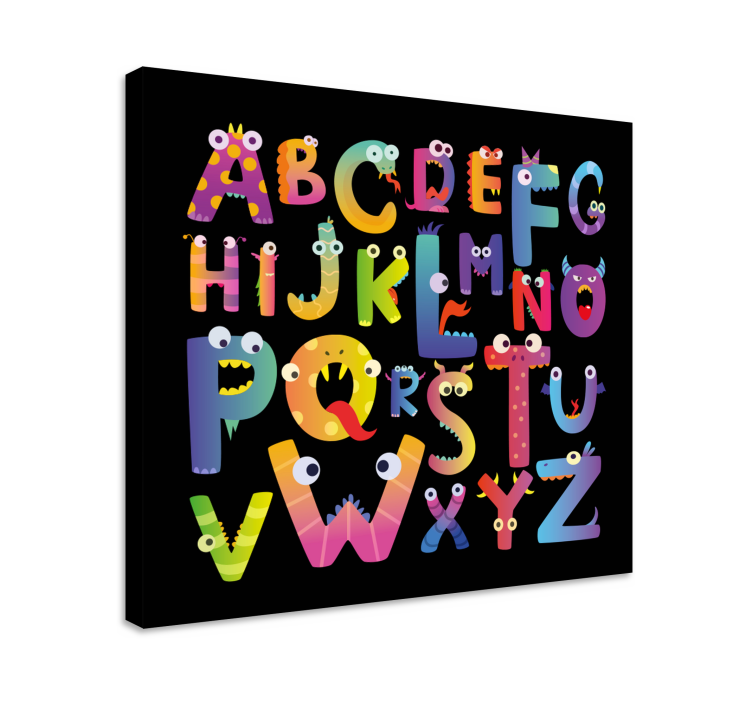 Tableau Alphabet pour enfants - TenStickers