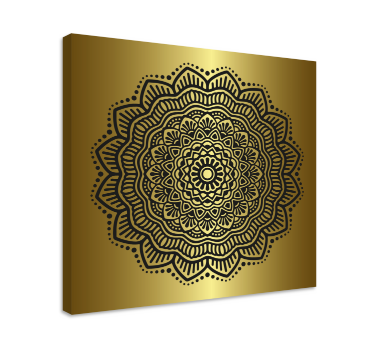 Tableau entrée design Mandala - TenStickers