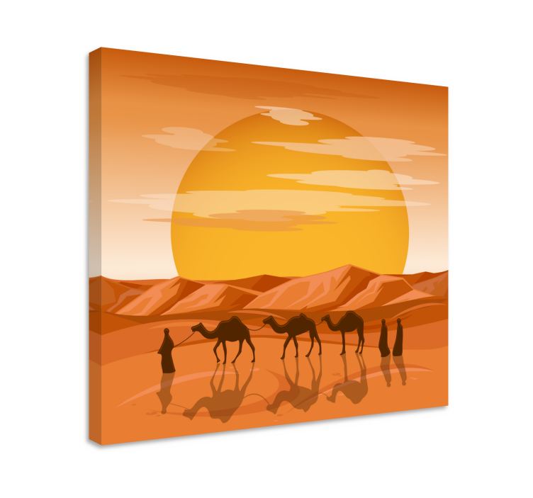 Tableau paysage Désert - TenStickers