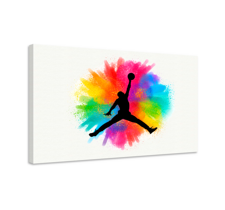 Tableau Michael jordan cool basket - TenStickers