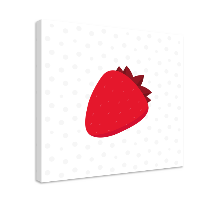 Tableau fruits délice de fraises - TenStickers