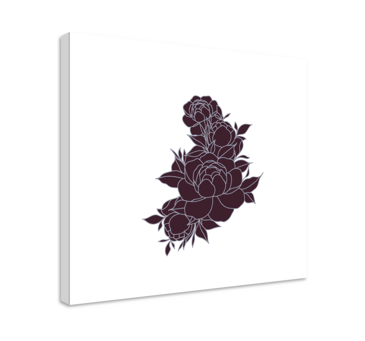 Tableau fleurs et plantes arrangement floral riche - TenStickers