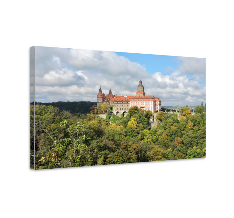Tableau paysage Château majestueux en pologne - TenStickers