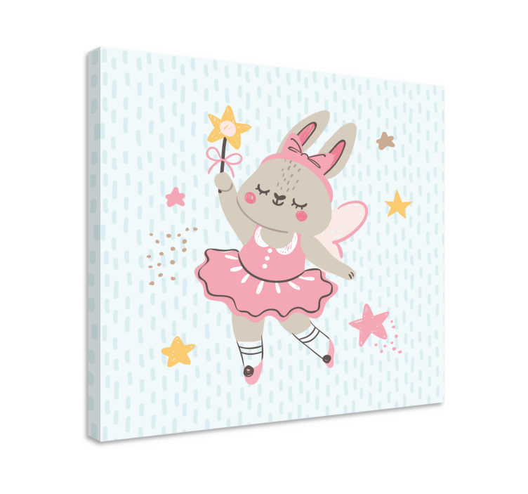 Tableau de personne fée du ballet lapin - TenStickers