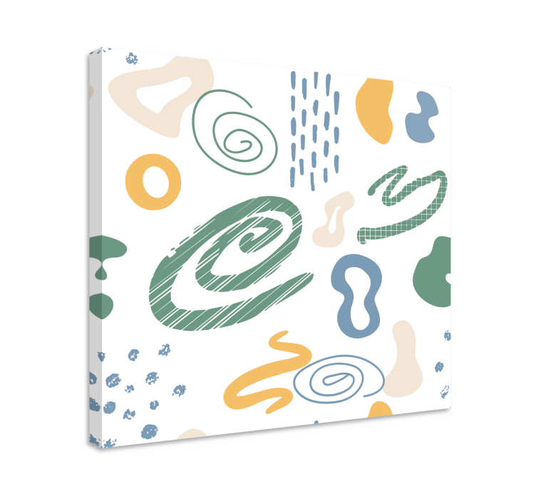 Tableau scandinave Textures de tableau minimalistes - TenStickers