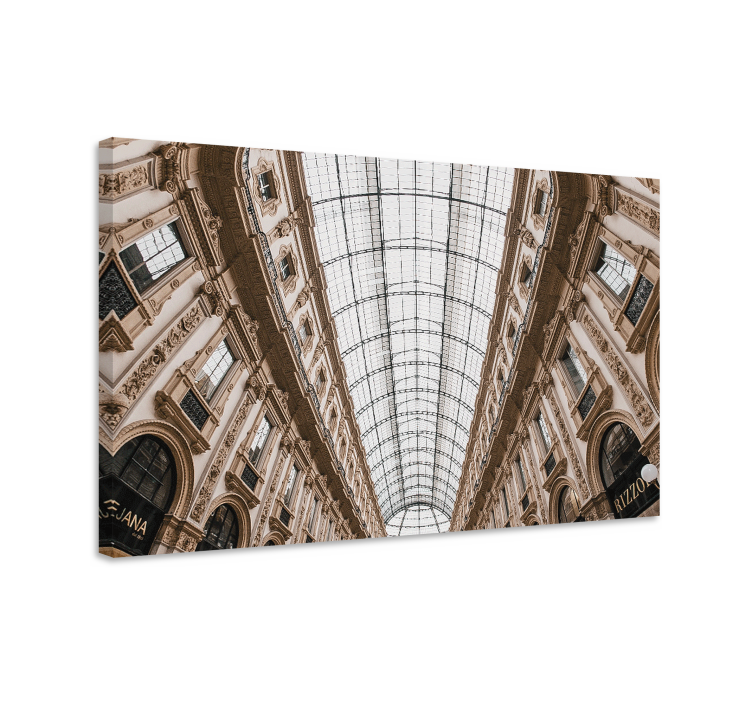 Tableau 3d Verre architecture 3d - TenStickers