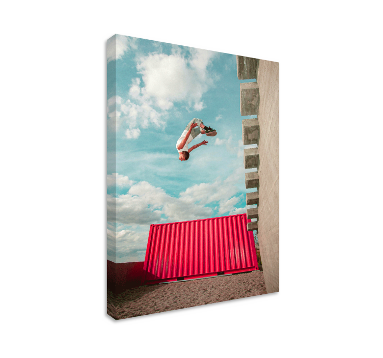 Tableau sports Parkour - TenStickers