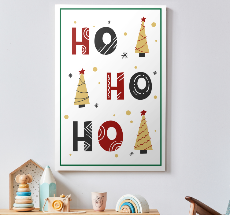 Tableau citation joie festive - TenStickers