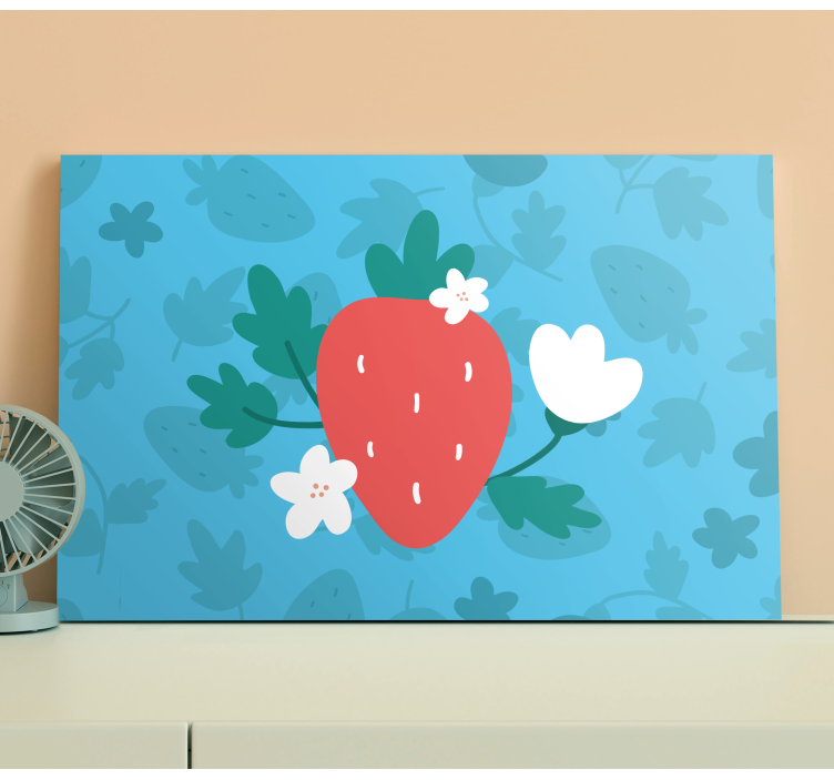 Tableau sticker de fleurs et - TenStickers
