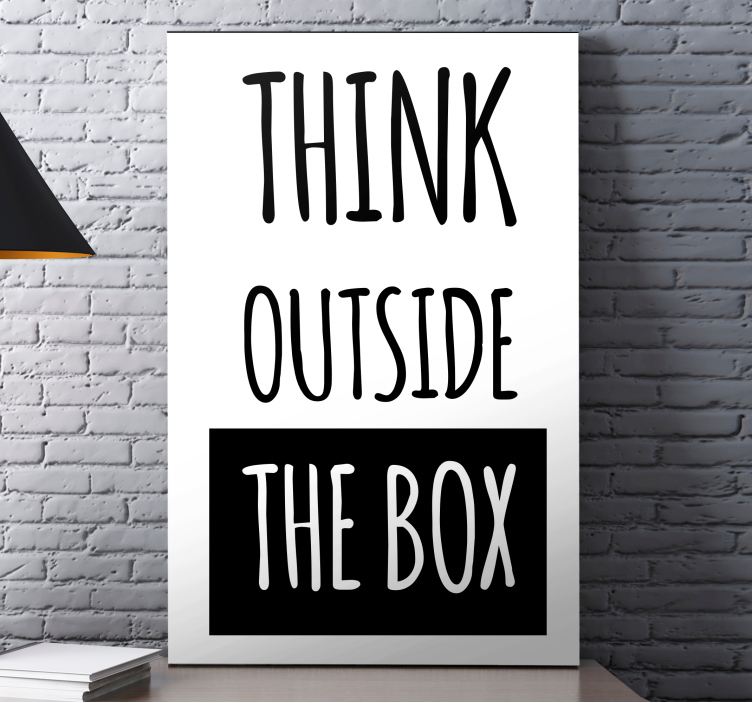 Tableau de motivation Sortir des sentiers battus - TenStickers