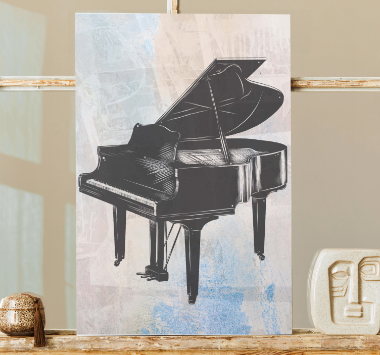 Tableau musique style grand piano - TenStickers