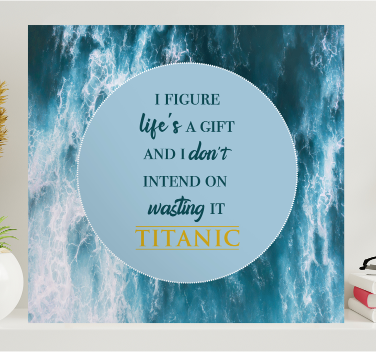 Tableau phrase citation inspirante sur la vie - TenStickers