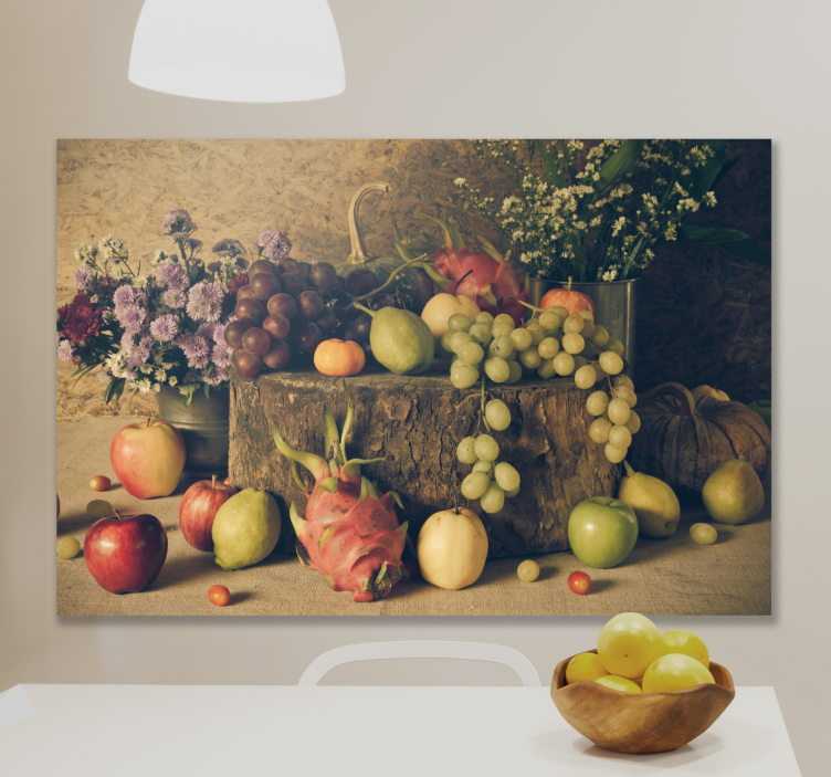 Tableau cuisine Fruits différents - TenStickers