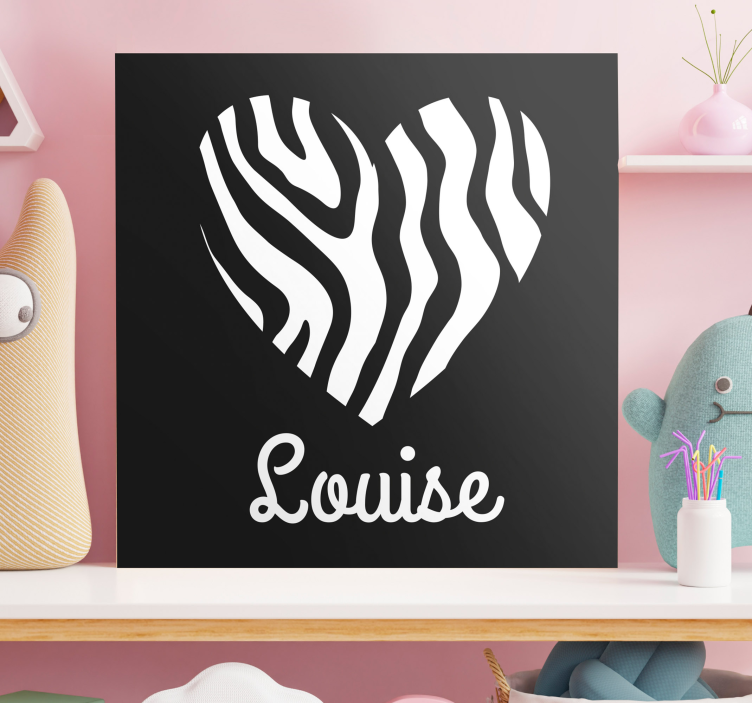 Tableau Coeur personnalisé - TenStickers