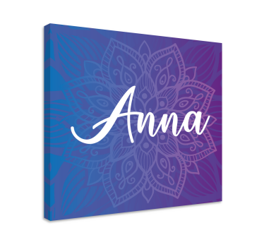 Tableau mandala Mandala personnalisé - TenStickers