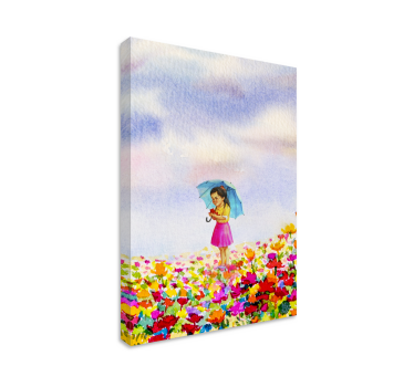 Tableau art Sous un même parapluie - TenStickers