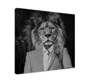 Tableau animaux Monsieur lyon - TenStickers
