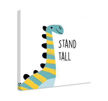 Tableau dinosaures dinosaure joyeux - TenStickers