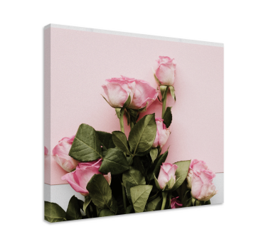 Tableau fleurs Design élégant de roses - TenStickers