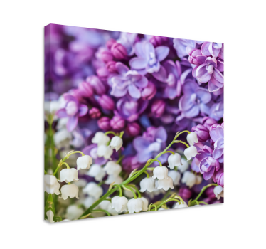 Tableau en 3d Fleurs de marguerite quatre saisons - TenStickers