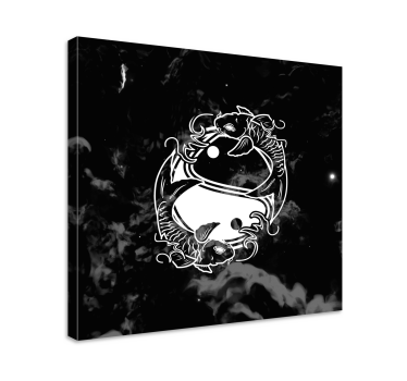 Tableau zen Poisson d'équilibre yin yang - TenStickers