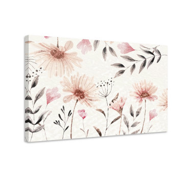 Tableau fleurs Fleurs fabuleuses aquarelles - TenStickers