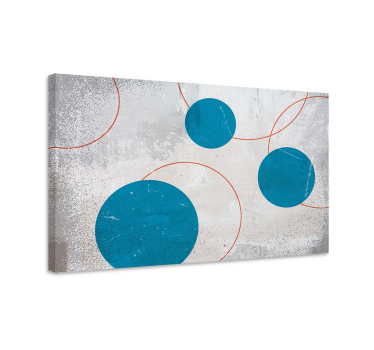 Tableau art Conception de brutalisme - TenStickers