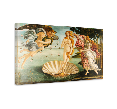 Tableau art La naissance de Vénus - TenStickers