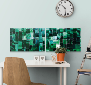 Mosaique tableau Mosaico cerámica rota - TenStickers
