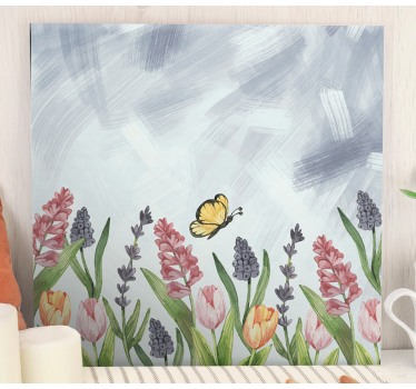 Tableau fleurs Petit jardin coloré - TenStickers