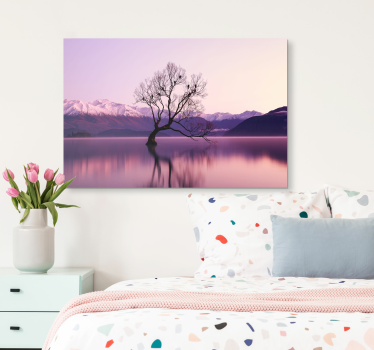 Tableau arbre Arbre d'automne avec des corbeaux - TenStickers