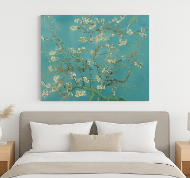 Tableau art fleur d'amandier de van gogh - TenStickers