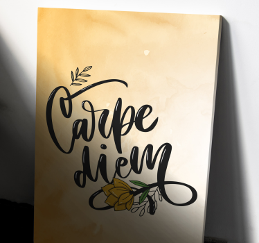 Tableau avec le texte Carpe diem - TenStickers