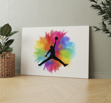 Tableau décoratif Michael jordan cool basket - TenStickers