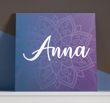 Tableau mandala Mandala personnalisé - TenStickers