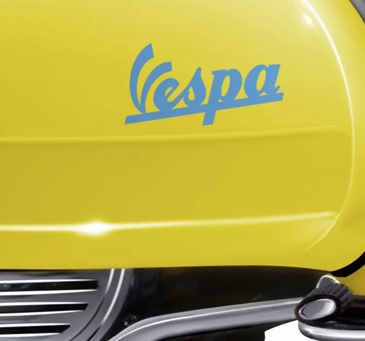 Sticker pour moto logo Vespa - TenStickers