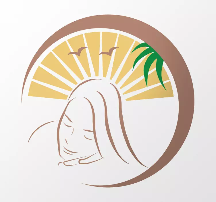 Sticker massage commerce spa - TenStickers