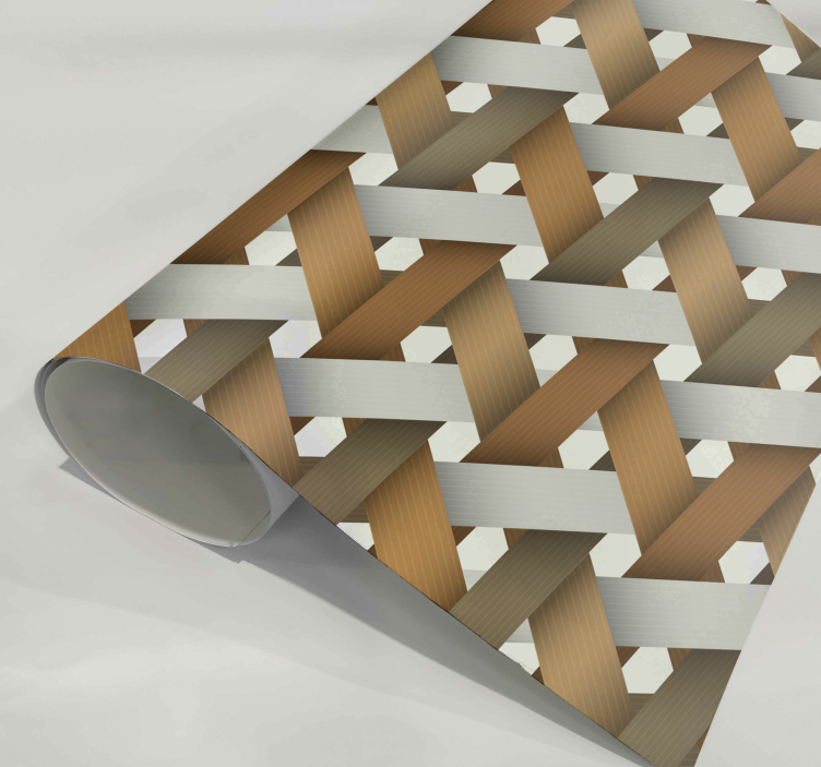 Adhésif meuble effet bois style scandinave - TenStickers