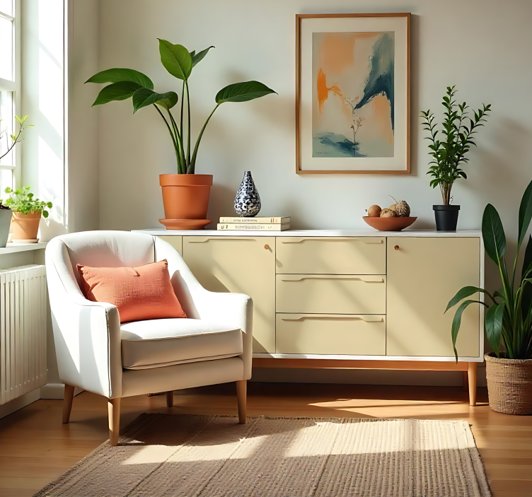 Papier adhésif - Ivoire mat - TenStickers