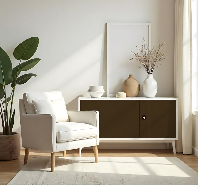 Papier adhésif - Marron mat - TenStickers