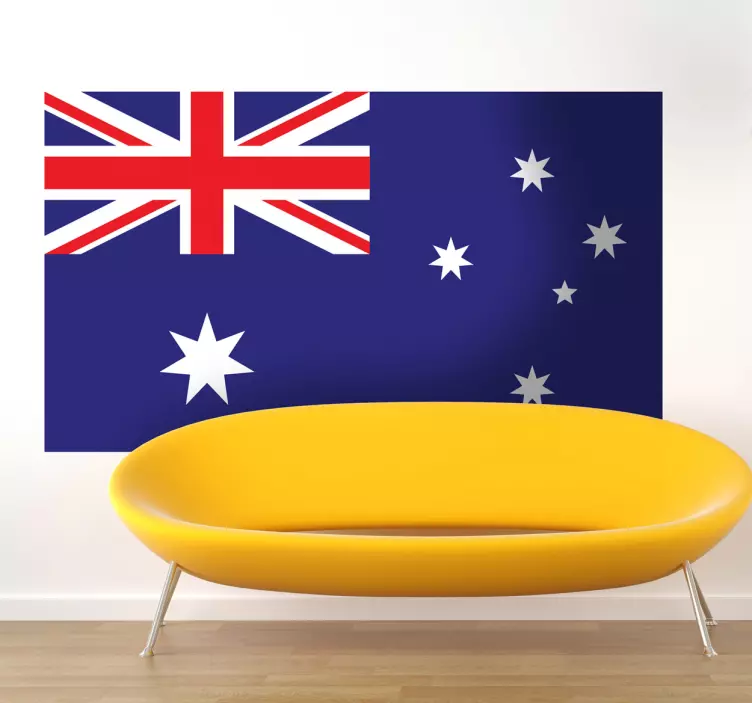 Autocollant mural drapeau Australie - TenStickers