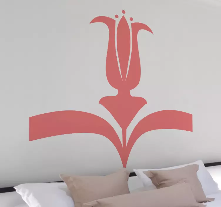 Autocollant mural illustration vagin abstrait - TenStickers