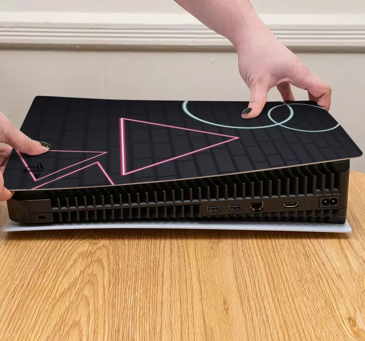 Sticker PS5 Jeu de puissance - TenStickers