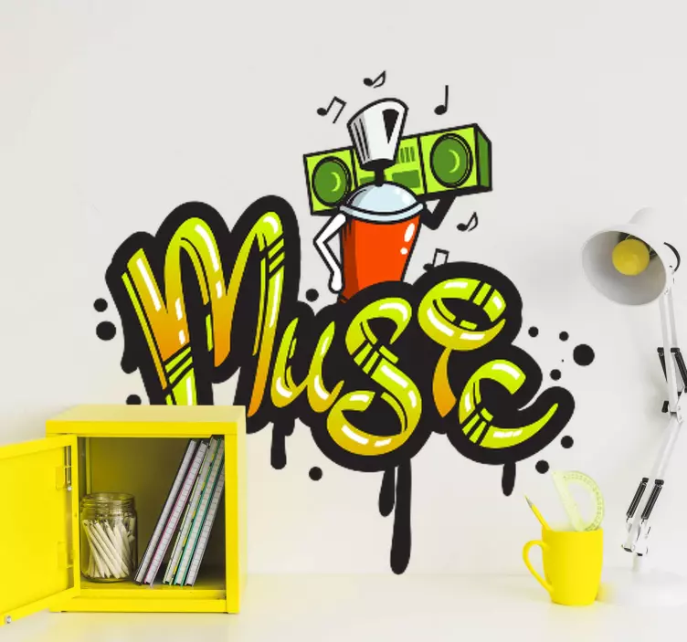 Stickers Urbain Son de la ville - TenStickers