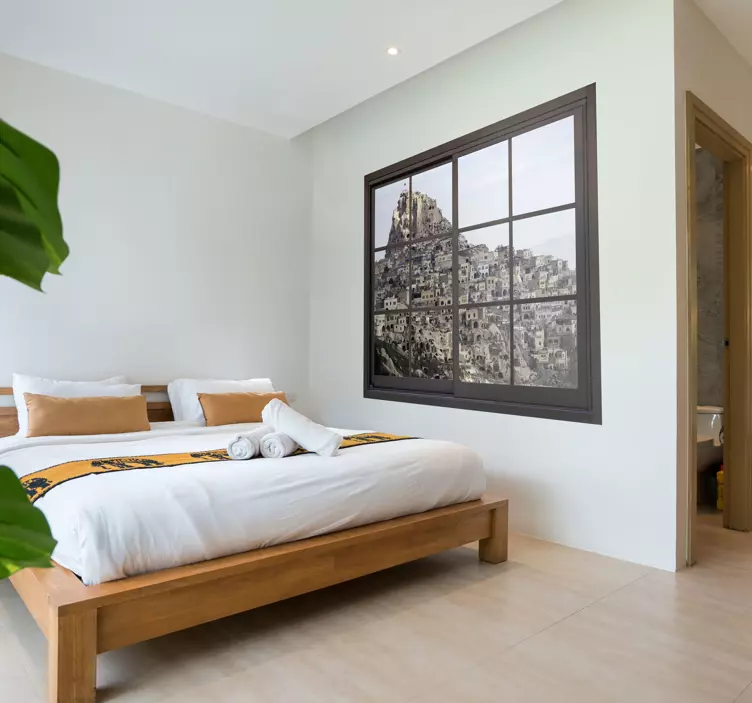 Sticker voyage et aventures Château de cappadoce - TenStickers