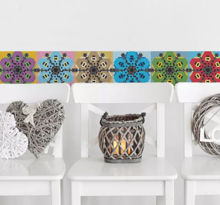 Sticker Frise Mandala - TenStickers